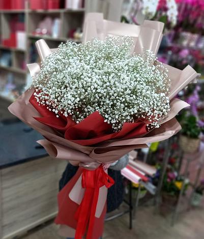 Букет цветов из: Гипсофила в Острогорке
